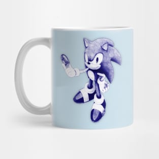 Sonic Pen Sketch Mug